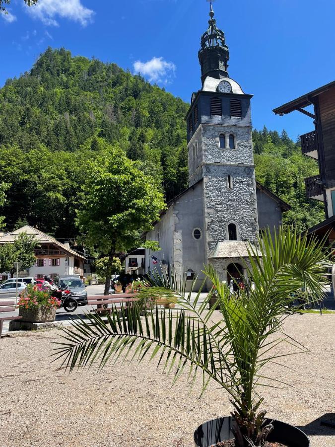 Ferienwohnung La Chaumine Montriond Exterior foto